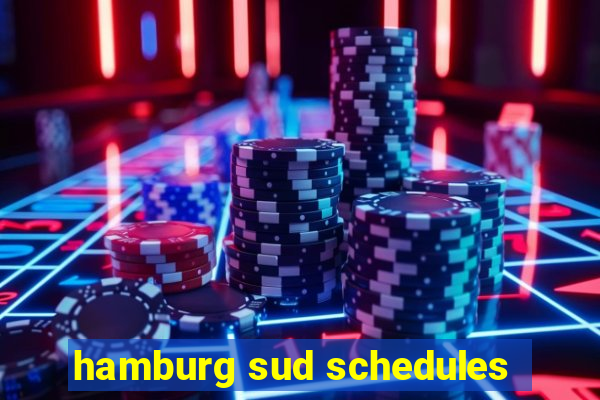 hamburg sud schedules